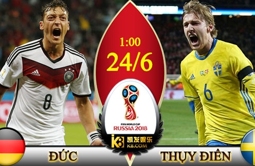 Soi kèo World cup Đức vs Thụy Điển, 01h00 ngày 24/6