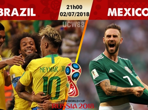 Soi kèo World Cup 2018 Brazil vs Mexico, 21h00, ngày 2/7