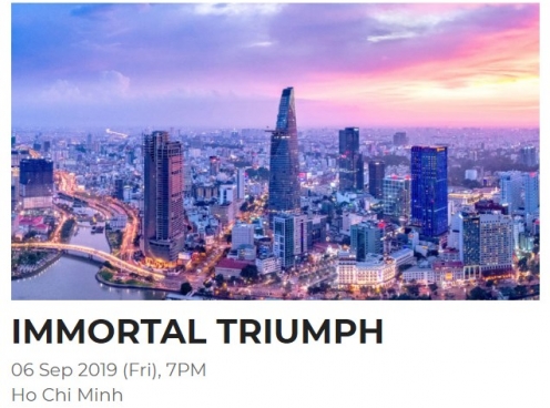 ONE Championship dự định tổ chức sự kiện ONE: IMMORTAL TRIUMPH tại Việt Nam