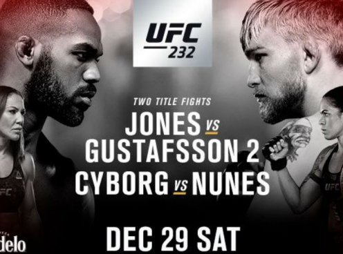 UFC 232: Jon Jones trở lại, Amanda Nunes soán ngôi 'quái vật' Cyborg đầy ngoạn mục