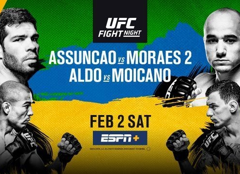 UFC Fortaleza: Moraes 'phục hận' Assuncao, Aldo có cú KO thứ 2 liên tiếp