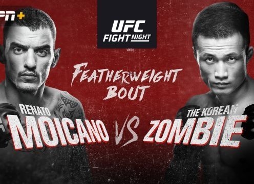 TRỰC TIẾP UFC Fight Night: Korean Zombie vs. Recnato Moicano