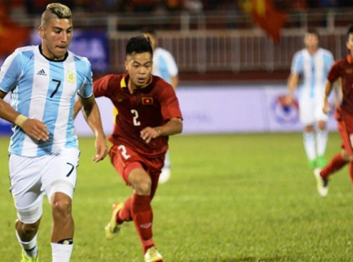 Đức Chinh ghi bàn, U20 VN thua đậm 1-4 trước U20 Argentina