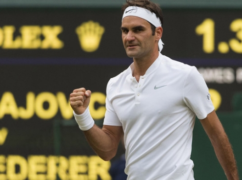 Kết quả tứ kết Wimbledon 2017: Federer thắng tốc hành