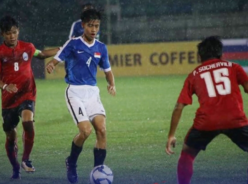 U18 Campuchia suýt gây bất ngờ trong trận cầu 8 bàn thắng