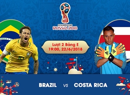 Nhận định Brazil vs Costa Rica, 19h00 22/6: Chờ vào ai?
