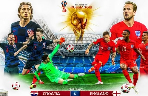 Lịch thi đấu bán kết World Cup hôm nay 11/7: Anh vs Croatia