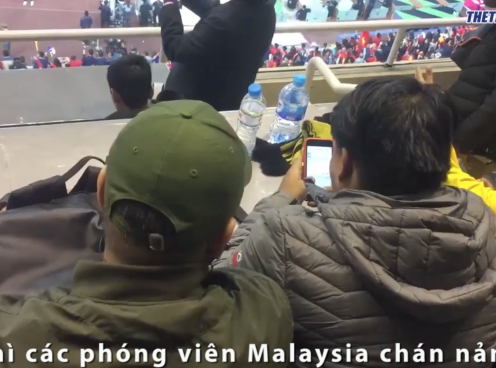 VIDEO: Phóng viên Malaysia phản ứng thế nào khi VN vô địch AFF Cup?