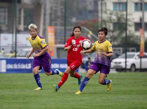 Hà Nội dội mưa gôn vào lưới Sơn La trận mở màn cúp Quốc gia nữ
