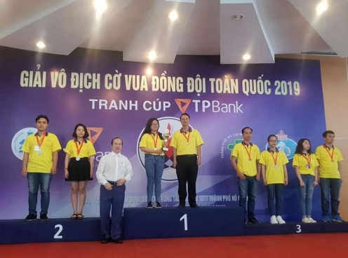 TP.HCM thắng lớn ở giải cờ vua đồng đội toàn quốc