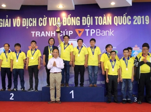 Khởi tranh giải Cờ vua đồng đội toàn quốc 2020