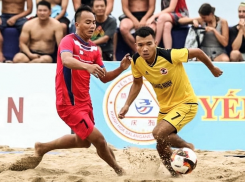 Khởi tranh Giải bóng đá bãi biển tứ hùng Thuận An mở rộng tranh cúp Gia Việt