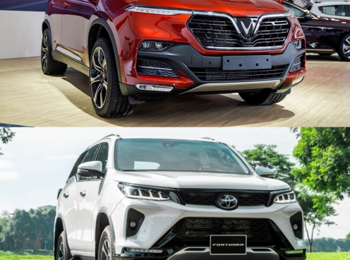 So sánh VinFast Lux SA2.0 và Toyota Fortuner 2021: Nên chọn xe nào?