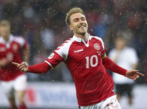 Đội hình Đan Mạch đấu Peru: Khác biệt ở Eriksen