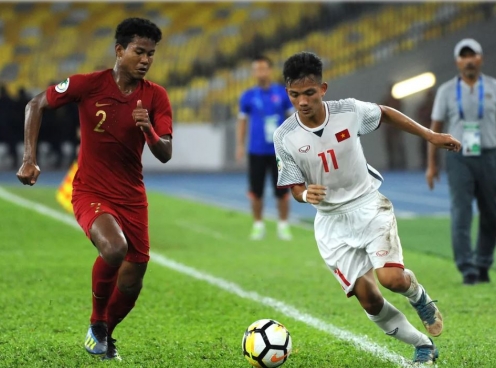 U15 Việt Nam thất bại trước Indonesia ngày ra quân giải ĐNÁ
