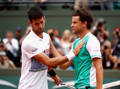 VIDEO Tứ kết Roland Garros: Dominic Thiem 3-0 Novak Djokovic