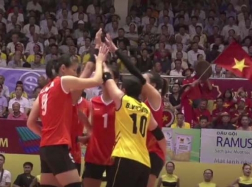 Video bóng chuyền: Việt Nam - ĐH Thể thao Bắc Kinh (VTV Cup)