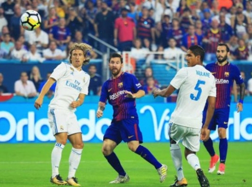 VIDEO: Messi ghi bàn giữa vòng vây cầu thủ Real