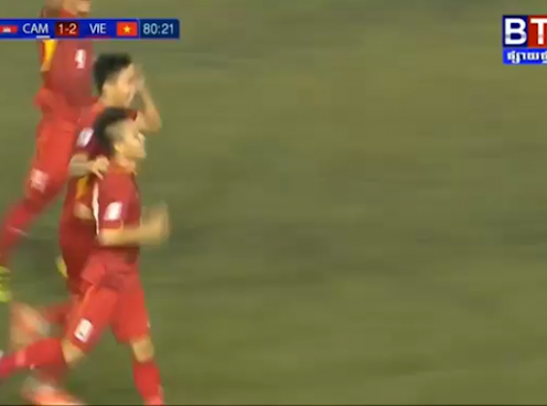 VIDEO: Quang Hải ấn định tỷ số 2-1 cho ĐT Việt Nam