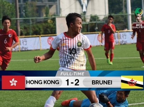 Highlights: U16 Hồng Kông 1-2 U16 Brunei