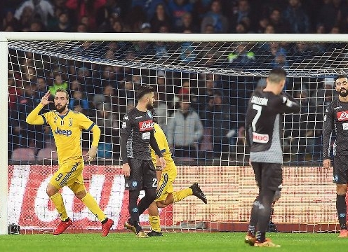Highlights: Napoli 0-1 Juventus (Vòng 15 Serie A)