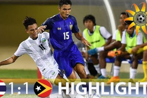 Highlights: U21 Thái Lan 1-1 U21 Đông Timor (Giao hữu 2018)