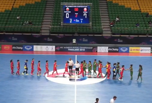 Highlights: Việt Nam 7-0 Bangladesh (VCK Futsal Nữ châu Á 2018)