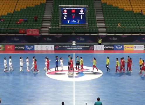 Video Futsal: Nữ Việt Nam 2-1 Nữ Indonesia (Tứ kết châu Á)