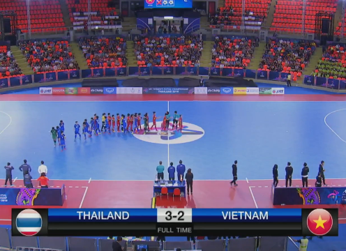 Video Futsal: Nữ Việt Nam 0-0 Nữ Thái Lan (Pen 2-3)