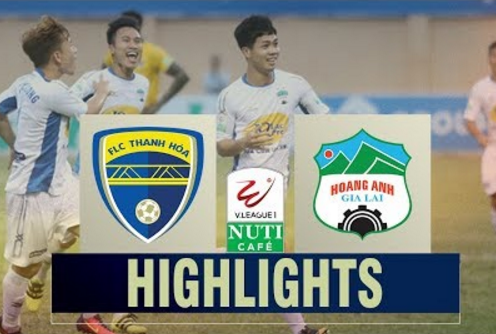 Highlights: Thanh Hóa 0-1 HAGL (Vòng 10 V-League 2018)
