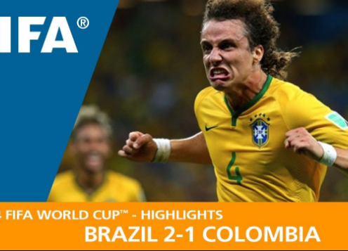 VIDEO: Brazil giành chiến thắng ở tứ kết World Cup 2014