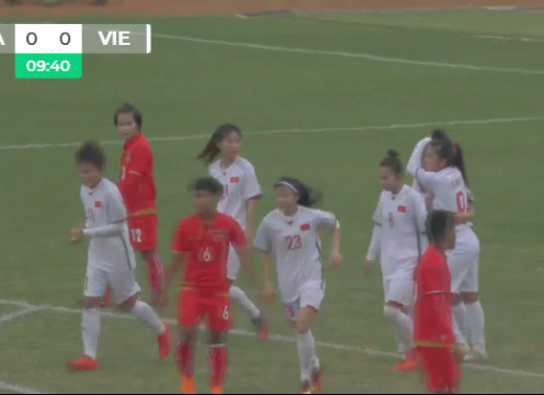 Highlights: Nữ Việt Nam 3-0 Nữ Myanmar
