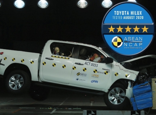 Toyota Fortuner và Hilux đạt chứng nhận an toàn 5 sao của ASEAN NCAP
