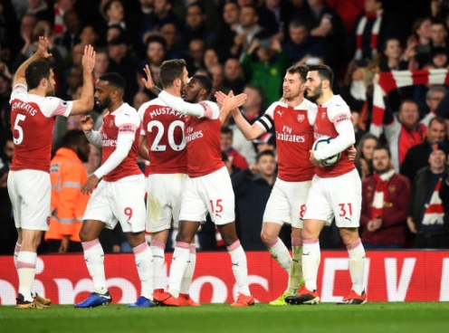 Vượt mặt M.U và Tottenham, Arsenal đánh chiếm top 3