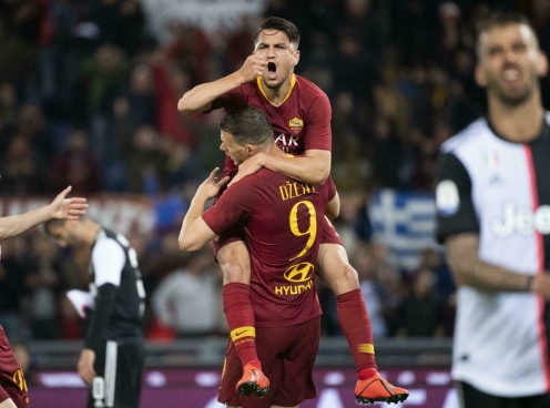 Roma đánh bại Juve trong ngày Ronaldo im tiếng