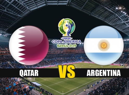 Xem trực tiếp Copa America - Argentina vs Qatar ở đâu, kênh nào?