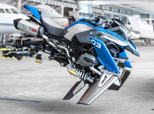 Chiêm ngưỡng  'xe máy bay' của BMW hợp tác cùng hãng đồ chơi Lego