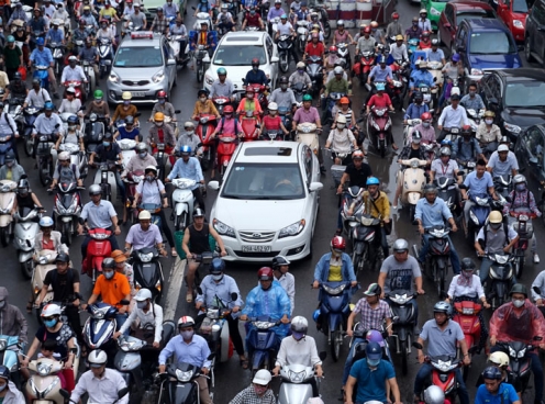 Chính thức: Hà Nội cấm xe máy ở nội thành từ năm 2030