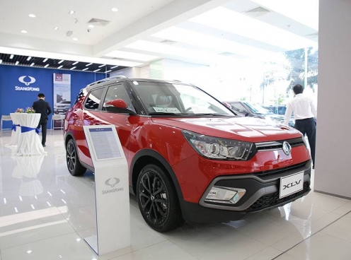 Ôtô Hàn SsangYong giảm giá 180 triệu cho mẫu SUV gia đình