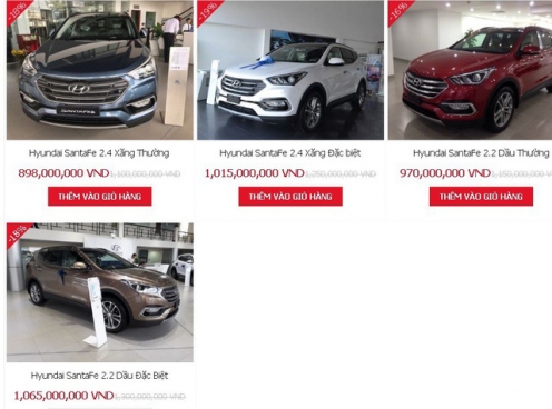 Ô tô giảm giá 230 triệu, loạt xe 'hot' xuống 400 triệu đồng