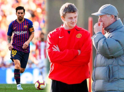 Sir Alex hiến kế cho Solskjaer về cách ngăn chặn Messi