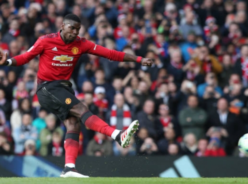 VIDEO: Pogba mở tỷ số cho MU trên chấm 11m