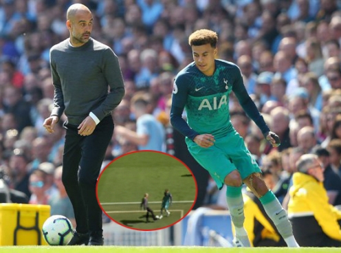 VIDEO: Cái kết cho Alli khi muốn làm Pep Guardiola xấu hổ
