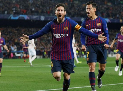 VIDEO: Messi giành giải Bàn thắng đẹp nhất vòng tứ kết C1