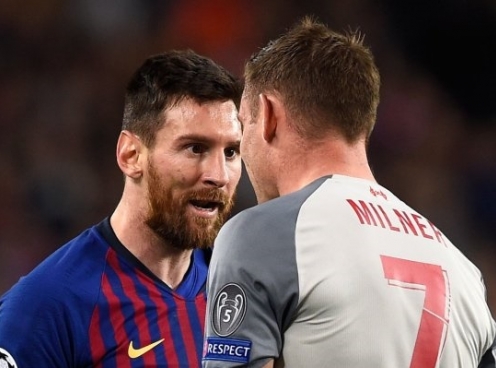James Milner: 'Tôi từng bị Messi ví như là một con lừa'