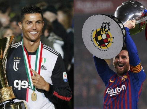 Ronaldo, Messi góp mặt trong đội hình xuất sắc nhất châu Âu