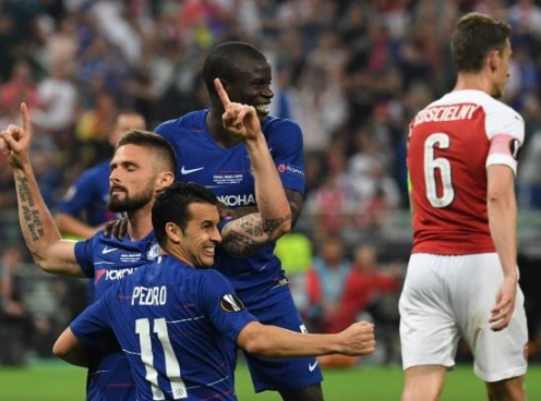 Kết quả chung kết Europa League: Chelsea hủy diệt Arsenal