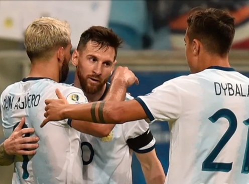 Đội hình xuất phát Argentina đấu Brazil: Đầu tàu Messi