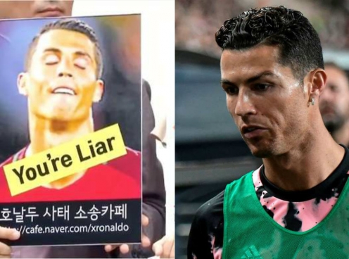 CĐV Hàn Quốc: 'Ronaldo là kẻ nói dối'