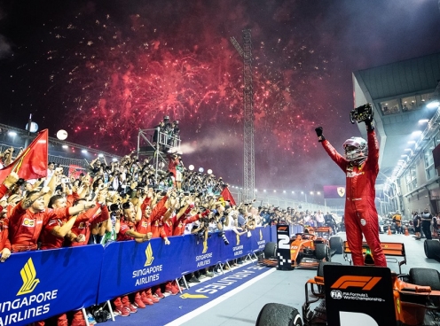 Kết quả F1 Singapore GP 2019: Ferrari chiến thắng tuyệt đối